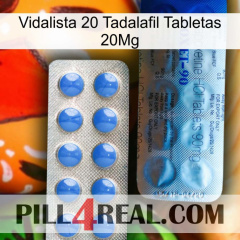 Vidalista 20 Tadalafil Tablets 20Mg 40